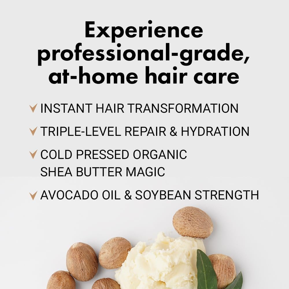 RATED GREEN Real Shea Real Change Treatment Deep Conditioning Hair Mask with Organic Shea Butter & Avocado Oil - 8.11 fl oz - görsel 11