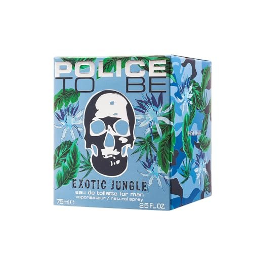 POLICE To Be Exotic Jungle For Man Eau de Toilette 2.5 oz | Sparkling Bergamot & Juicy Mandarin | Vetiver & Cedarwood Base - görsel 18