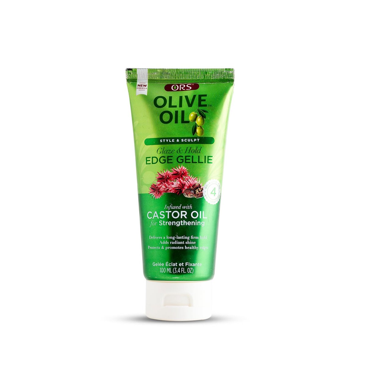 ORS Style & Sculpt Edge Gellie with Castor Oil for Strengthening - 3.5 oz - görsel 1