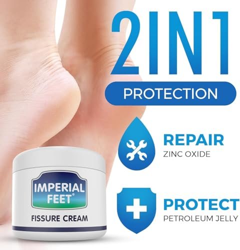 Imperial Feet 2 in 1 Foot Cream for Dry Cracked Heels - XL Foot Repair Cream for Dry Feet - Suitable for Diabetics - Professional Grade - görsel 6