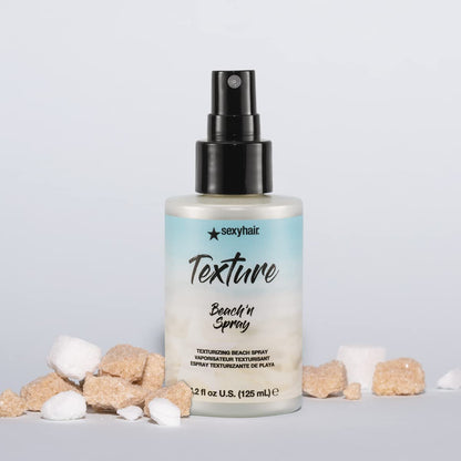 SexyHair Texture Beach'n Spray Texturizing Beach Spray, 4.2 Oz – Humidity Resistant, Natural Shine, for All Hair Types Avelisse
