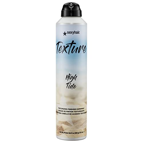 SexyHair Texture High Tide Texturizing Finishing Hairspray – 8 oz – Natural Shine & 24-Hour Humidity Resistance for All Hair Types Avelisse