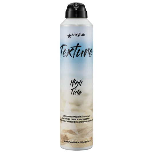 SexyHair Texture High Tide Texturizing Finishing Hairspray – 8 oz – Natural Shine & 24-Hour Humidity Resistance for All Hair Types Avelisse