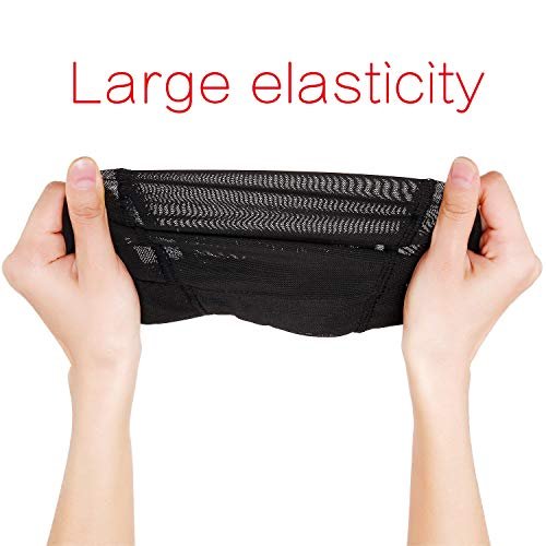 Tatuo 5 Pack Mesh Wig Caps for Women – Stretchy Dome Caps for Wig Making, Clear Black Avelisse