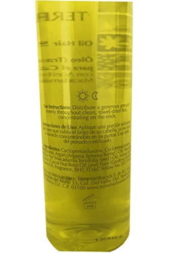Terramar Oleo Argan Oil, Macadamia & Monoi of Tahiti Hair Treatment Oil, 4.05 oz Avelisse