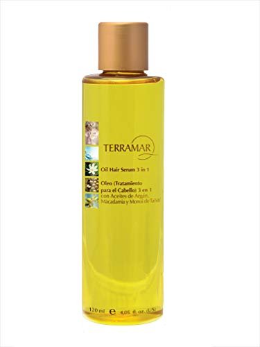 Terramar Oleo Argan Oil, Macadamia & Monoi of Tahiti Hair Treatment Oil, 4.05 oz Avelisse