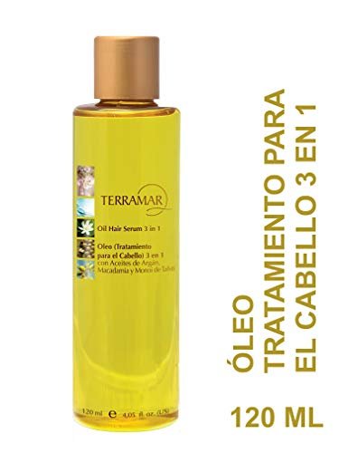 Terramar Oleo Argan Oil, Macadamia & Monoi of Tahiti Hair Treatment Oil, 4.05 oz Avelisse