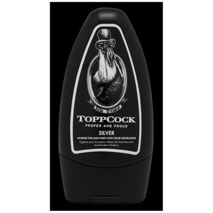Classic ToppCock Silver Ball Deodorant Gel for Men – Leave-On Odor Control for Groin & Intimate Areas – Anti-Chafing Comfort & Long-Lasting Freshness – 3.02 oz Avelisse