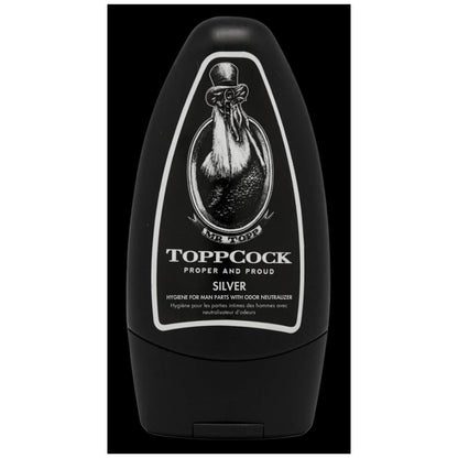 Classic ToppCock Silver Ball Deodorant Gel for Men – Leave-On Odor Control for Groin & Intimate Areas – Anti-Chafing Comfort & Long-Lasting Freshness – 3.02 oz Avelisse