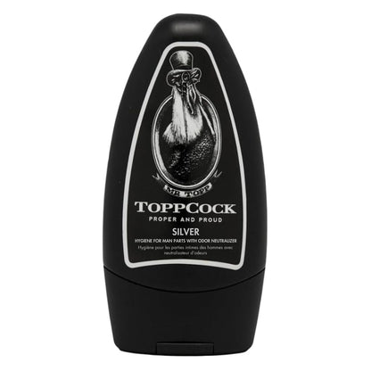 Classic ToppCock Silver Ball Deodorant Gel for Men – Leave-On Odor Control for Groin & Intimate Areas – Anti-Chafing Comfort & Long-Lasting Freshness – 3.02 oz Avelisse