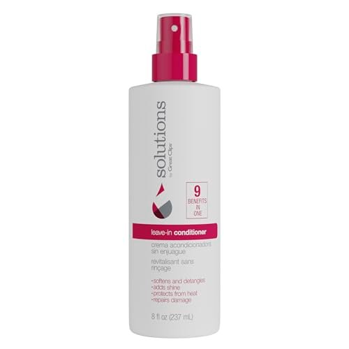 GREAT CLIPS Solutions Nourishing Leave-In Conditioner - 8oz Spray - Detangles and Hydrates Hair - görsel 2
