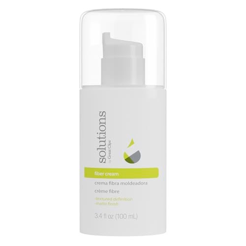 GREAT CLIPS Solutions Fiber Cream - Firm Hold with Pliable Styling, Volume & Lift for Curly Hair (3.4 oz) Avelisse