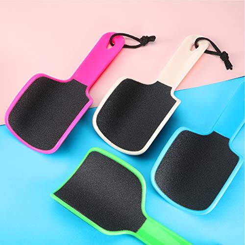Mudder 4-Piece U-Shaped Curved Foot File - Double-Sided Callus Remover for Exfoliating & Removing Dead Skin (Blue, Green, Rose Red, 1 Pack) - görsel 10