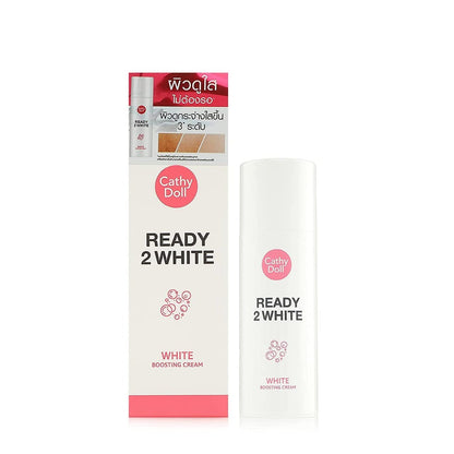 Cathy Doll Ready 2 White Boosting Cream - Brightening Face Moisturizer, 75 ml