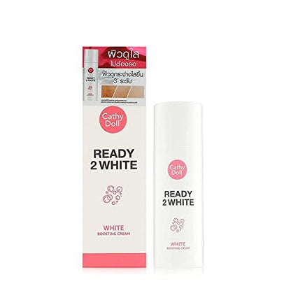 Cathy Doll Ready 2 White Boosting Cream - Brightening Face Moisturizer, 75 ml
