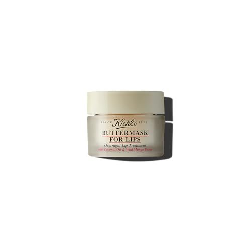 Kiehl's Buttermask For Lips - Hydrating Overnight Lip Mask with Coconut Oil & Wild Mango Butter, 0.35 oz Avelisse