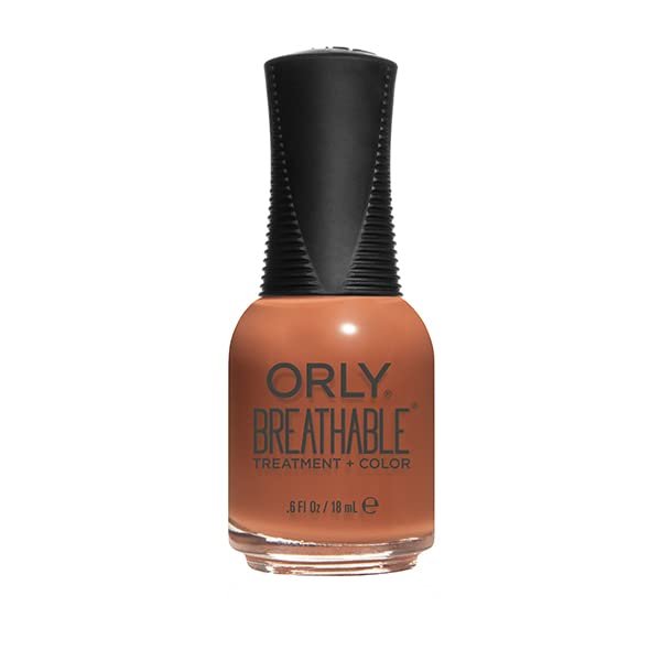 Orly 'Sunkissed' Nail Polish – Soft Terracotta Creme Nail Lacquer, Flawless Breathable Collection, 0.6 fl oz Avelisse