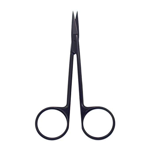 Motanar Cuticle Nail Scissors – Precision Stainless Steel Manicure Scissors, Extra Pointed Straight Curved Fingernail Scissor (Black Straight Point) - görsel 6