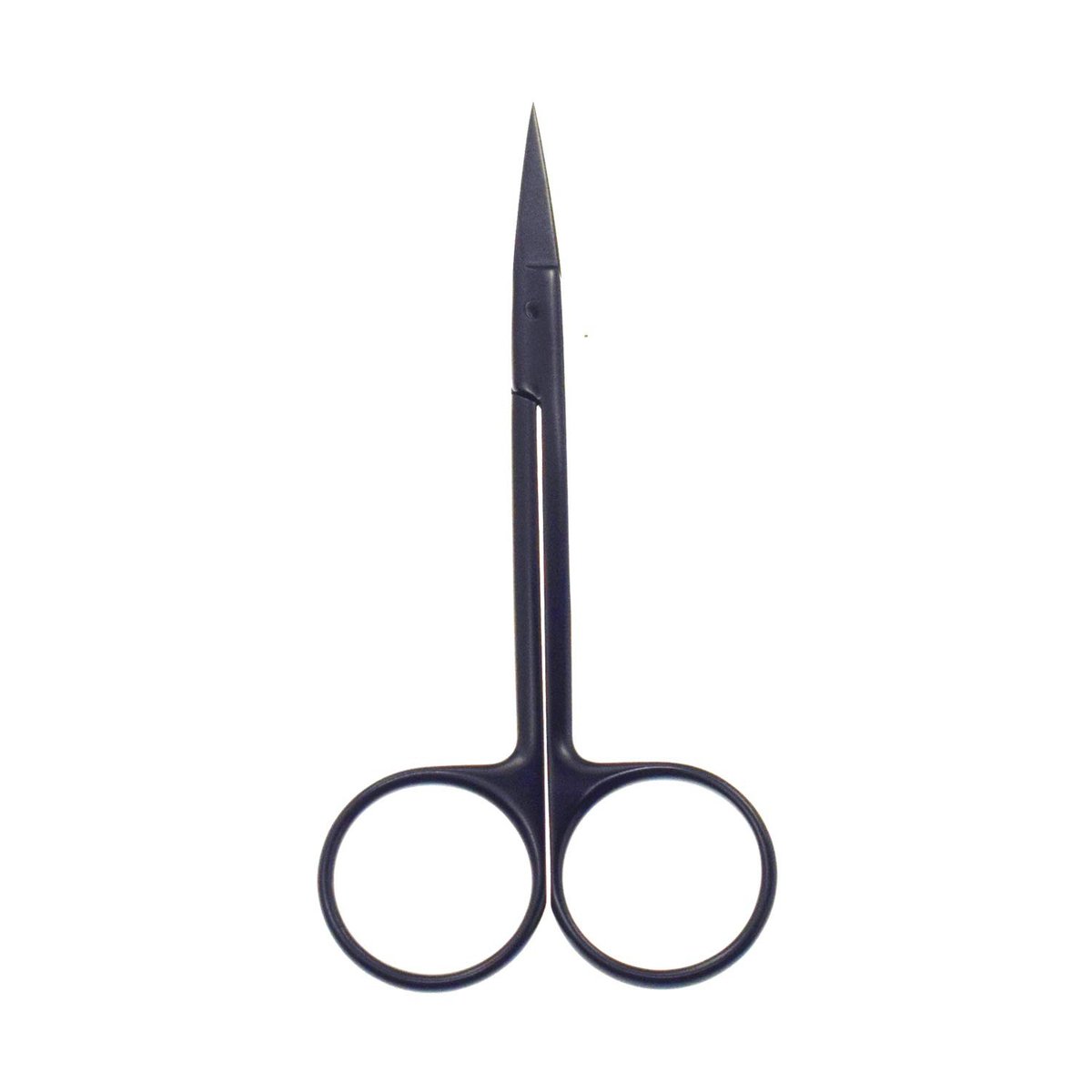 Motanar Cuticle Nail Scissors – Precision Stainless Steel Manicure Scissors, Extra Pointed Straight Curved Fingernail Scissor (Black Straight Point) - görsel 1