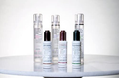 GIOVANNI Calming Facial Prime Setting Mist - Hibiscus, Cucumber & Fresh Rose Water, Set & Relax Skin for a Beautiful Complexion, On the Go Hydration, 5 Fl Oz Avelisse
