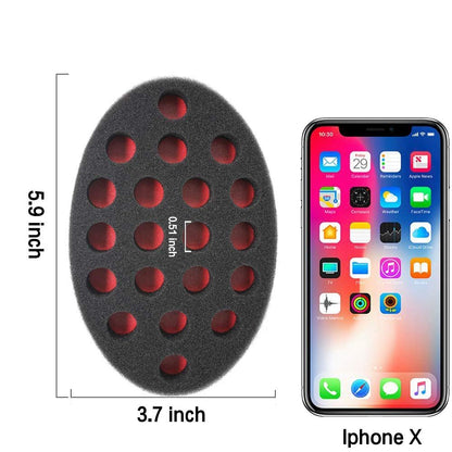 Two-Sided Twist Sponge for Dreadlocks & Coils - Hair Magic Sponge for Curling & Waving, Foam Barber Tool for Men & Women