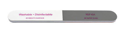Tropical Shine 4-Way Small Nail Buffer – 5.5 Inches Emery Nail File for Natural & Acrylic Nails