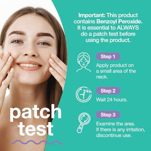 Touch Benzoyl Peroxide 2.5% Gel Cream for Acne – Spot & Daily Treatment, Non-Drying, 8 oz - görsel 7