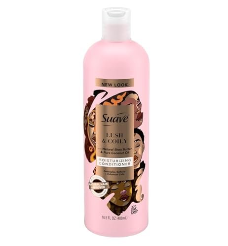 Suave Professionals Natural Shea Butter Coconut Moisturizing Curl Conditioner 16.5 fl oz - görsel 2