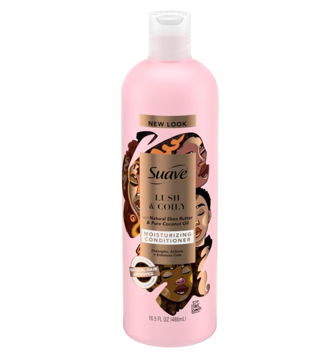 Suave Professionals Natural Shea Butter Coconut Moisturizing Curl Conditioner 16.5 fl oz - görsel 1