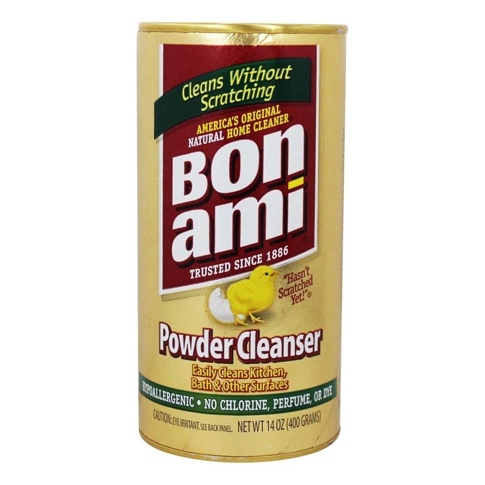 BON AMI All Natural Powder Cleanser – Kitchen & Bath, 14 oz - görsel 1
