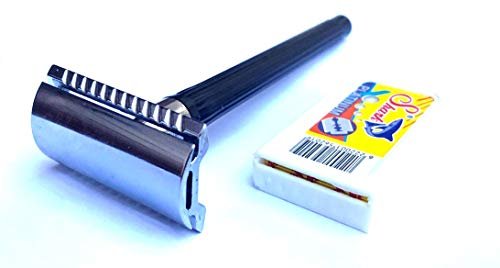 LORD Razors Shark Long Life Safety Razor SH.25 – Premium Stainless Steel Double Edge Razor - görsel 2