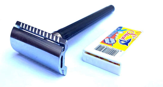 LORD Razors Shark Long Life Safety Razor SH.25 – Premium Stainless Steel Double Edge Razor