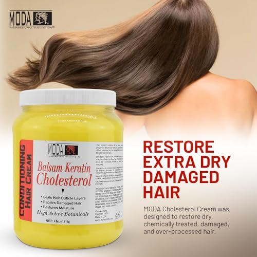 MODA Professional Deep Conditioning Hair Treatment – 64 Oz Gallon – Salon-Grade Intensive Hair Repair & Restored Vitality Avelisse