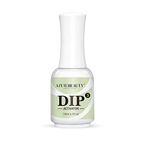 AZUREBEAUTY Dip Powder Activator 15 ml – Essential Liquid for Dipping Powder Nail Manicure, DIY Salon Use - görsel 2
