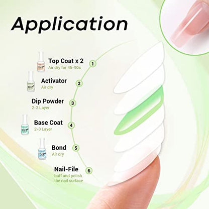 AZUREBEAUTY Dip Powder Activator 15 ml – Essential Liquid for Dipping Powder Nail Manicure, DIY Salon Use