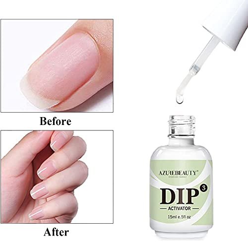 AZUREBEAUTY Dip Powder Activator 15 ml – Essential Liquid for Dipping Powder Nail Manicure, DIY Salon Use - görsel 18
