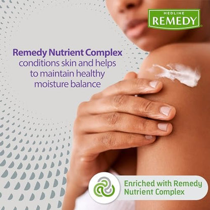 Medline Remedy Specialized Skin Cream, Unscented, 2 fl oz - Nourishing Moisturizer for Dry & Sensitive Skin with 1.5% Dimethicone, Paraben-Free, Hypoallergenic