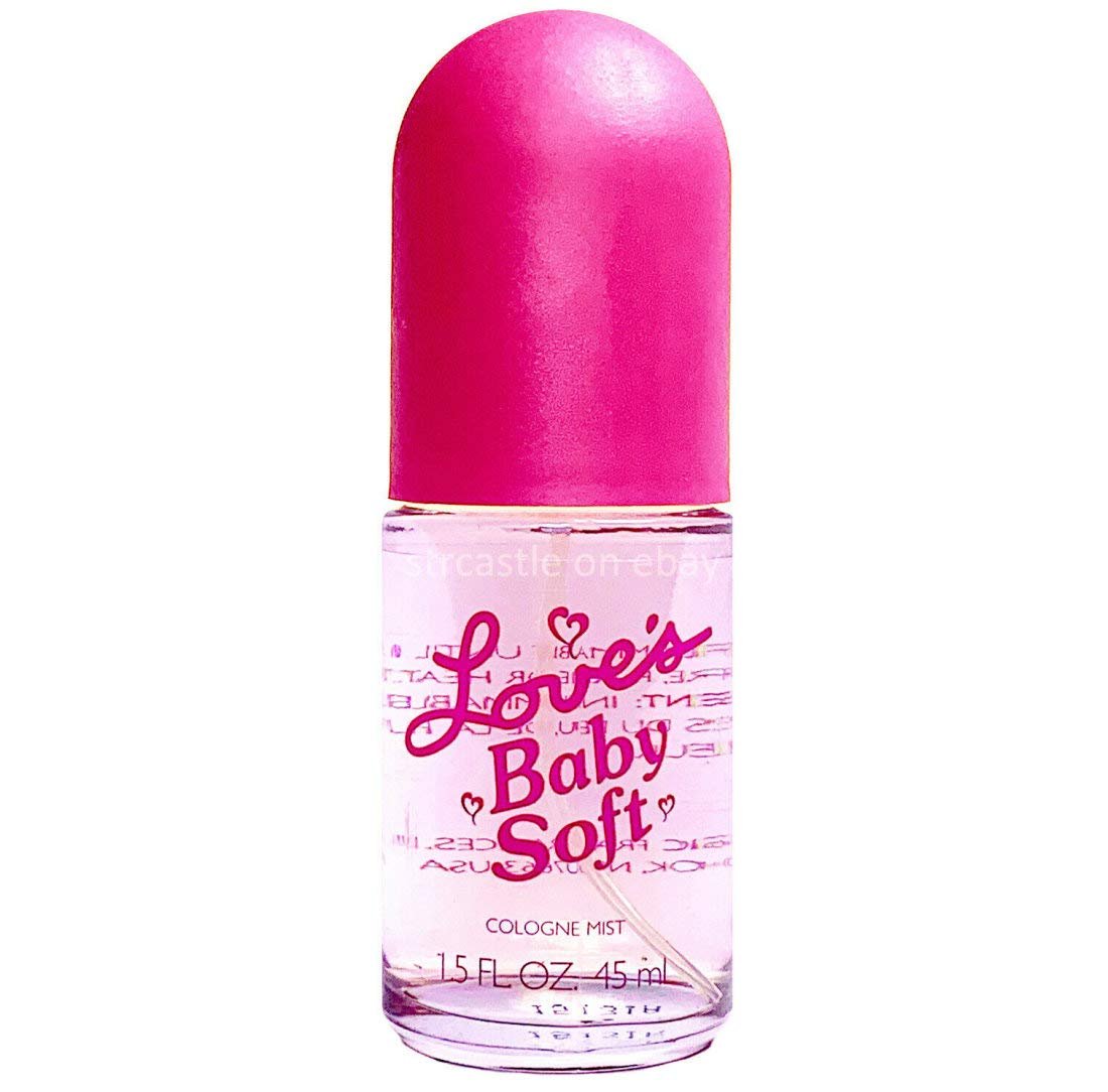 Dana Classic Fragrances Love's Baby Soft Cologne Mist - 1.5 Fl Oz Soft n Gentle (Unboxed, Discontinued Rarity) - görsel 1