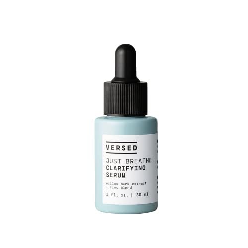 Versed Just Breathe Clarifying Facial Serum - Antioxidant & Niacinamide Acne Serum for Reducing Blemishes, Decongesting Pores, and Soothing Redness | Vegan & 1 fl oz - görsel 2
