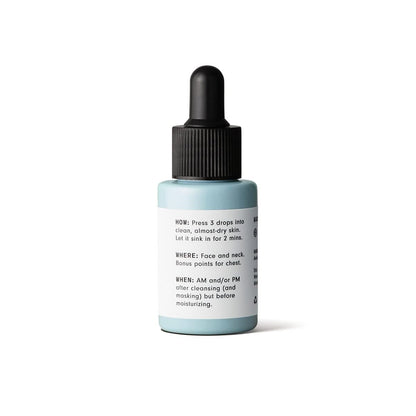 Versed Just Breathe Clarifying Facial Serum - Antioxidant & Niacinamide Acne Serum for Reducing Blemishes, Decongesting Pores, and Soothing Redness | Vegan & 1 fl oz