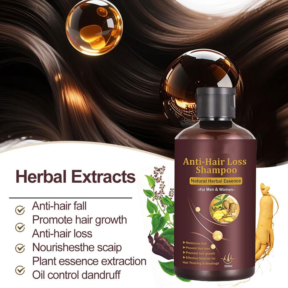 CIDBEST Hair Growth Shampoo – Anti-Thinning & Thickening Shampoo for Hair Loss for Men & Women, 220ml Avelisse