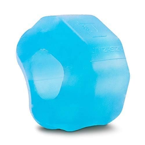 Jawzrsize Pop 'N Go Jaw, Face, and Neck Exerciser - Beginner Blue - Define Your Jawline, Slim and Tone Your Face, Reduce Stress and Cravings Avelisse