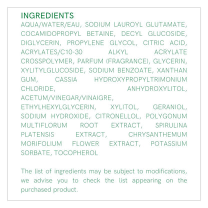 Lazartigue Rebalance Shampoo – Rice Vinegar & Spirulina for Oily Roots, Moisture Balance, Vegan, Sulfate & Silicone Free, 8.4 Fl Oz