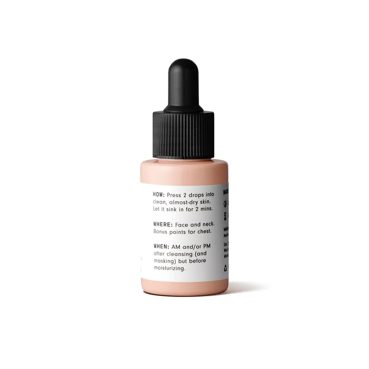 Versed Stroke of Brilliance Brightening Serum - Vitamin C & Licorice Root Discoloration Corrector for Even Skin Tone - Firming, Hydrating Vegan Serum (1 fl oz) Avelisse