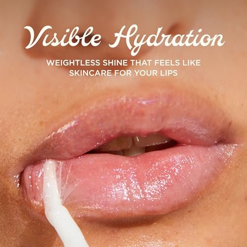 Lanolips Lanolin Lip Water - Holographic - Clear Gloss Serum with Hyaluronic Acid & Lanolin Oil for Hydrated Glow (10ml / 0.34 fl oz) - görsel 10