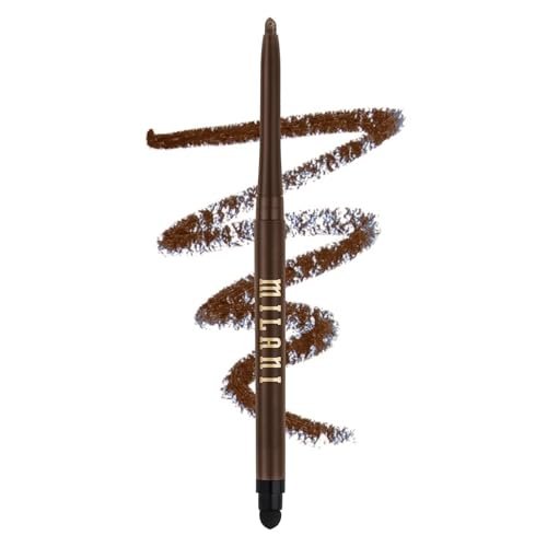 Milani Stay Put Eyeliner - Semi-Sweet | Cruelty-Free Self-Sharpening Eye Pencil with Built-In Smudger for Long-Lasting Wear - görsel 1