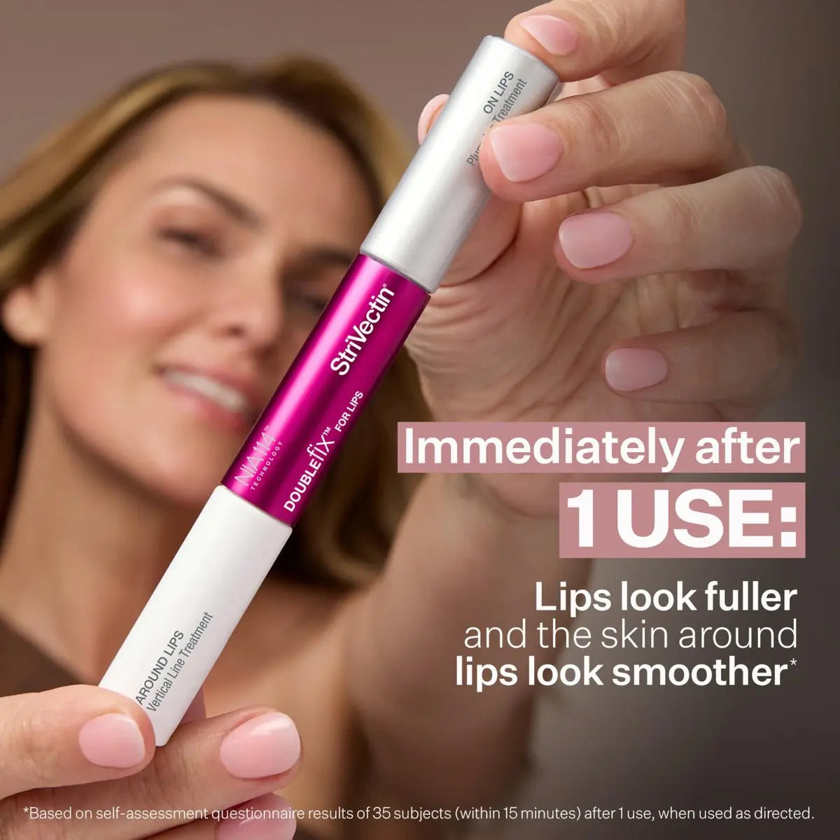 StriVectin DoubleFix for Lips 2-in-1 Lip Fix Plumping Treatment & Vertical Line Treatment Avelisse