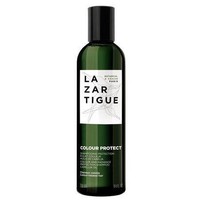 Lazartigue Color Protect Shampoo - Camellia Oil Infused, Sulfate & Silicone Free, Vegan, 8.4 fl oz