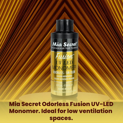 Mia Secret Odorless Fusion UV LED Monomer – 4 oz (2 oz & 4 oz Available) Avelisse