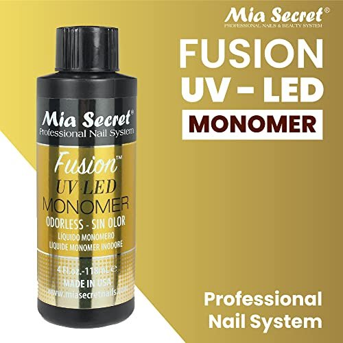 Mia Secret Odorless Fusion UV LED Monomer – 4 oz (2 oz & 4 oz Available) Avelisse